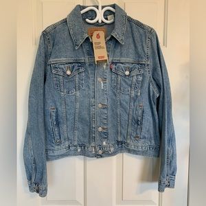 Levi’s Womens Original Trucker Denim Jacket size XL | BNWT